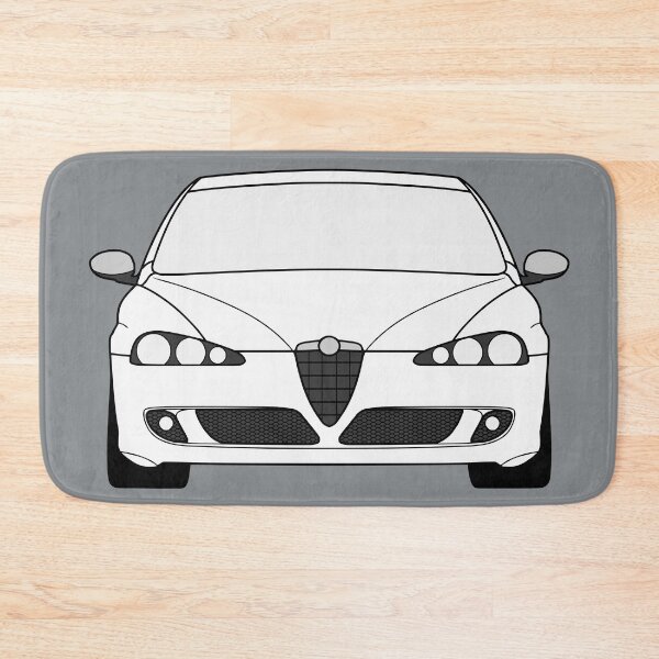 Artikelvorschau, Alfa Romeo 147 Facelift 2004-2010, Farbe: Weiß entworfen und verkauft von EdimDesign.