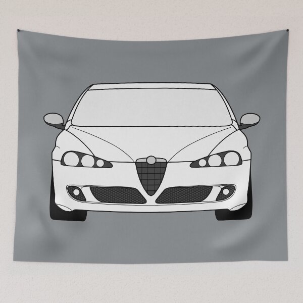 Item preview, Alfa Romeo 147 Facelift 2004-2010 white color designed and sold by EdimDesign.