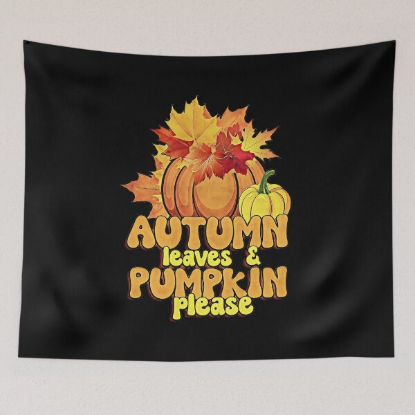 Item preview, Autumn Leaves And Pumpkin Please designed and sold by csoDesign.