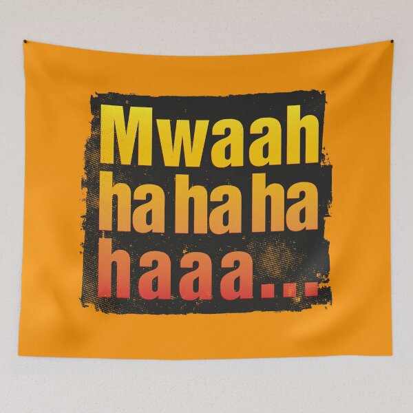 Aperçu de l'œuvre Mwah ha ha ha haaaa Mal Effrayant Rire créée et vendue par CandOCreative.