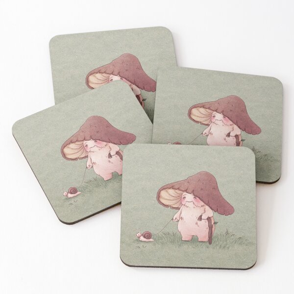 Item preview, Elderly Mushroom Walking Pet Snail  designed and sold by Fairydrop.