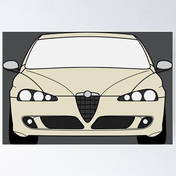Item preview, Alfa Romeo 147 Facelift 2004-2010 beige color designed and sold by EdimDesign.