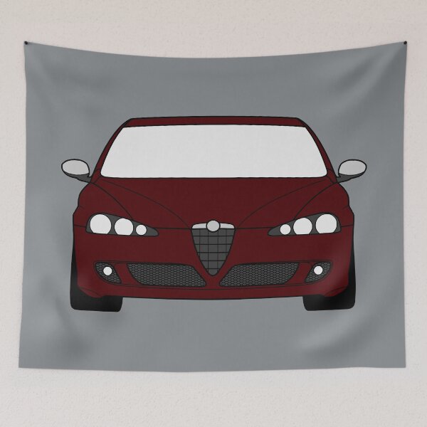 Item preview, Alfa Romeo 147 Facelift 2004-2010 brown burgundy color designed and sold by EdimDesign.