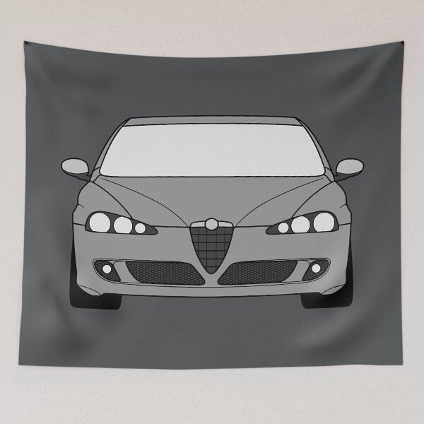 Item preview, Alfa Romeo 147 Facelift 2004-2010 gray color designed and sold by EdimDesign.