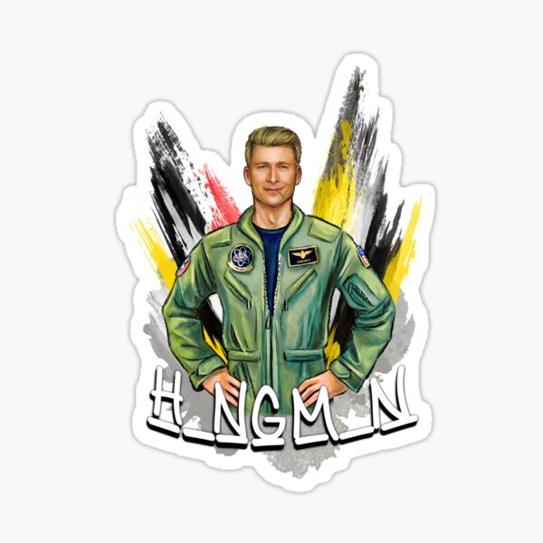 Jake HANGMAN Seresin TOP GUN Maverick Movie Name Tag Squadron Patch Set of  4