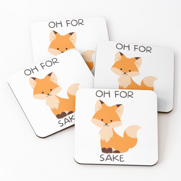Item preview, Oh For Fox Sake  designed and sold by The Love Quill.