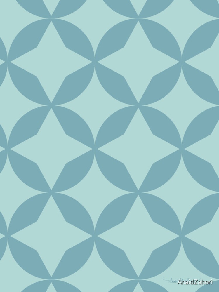 Imagen 4 de 4, Funda de iPhone con la obra Geometric Azul, diseñada y vendida por AnaidZahori.