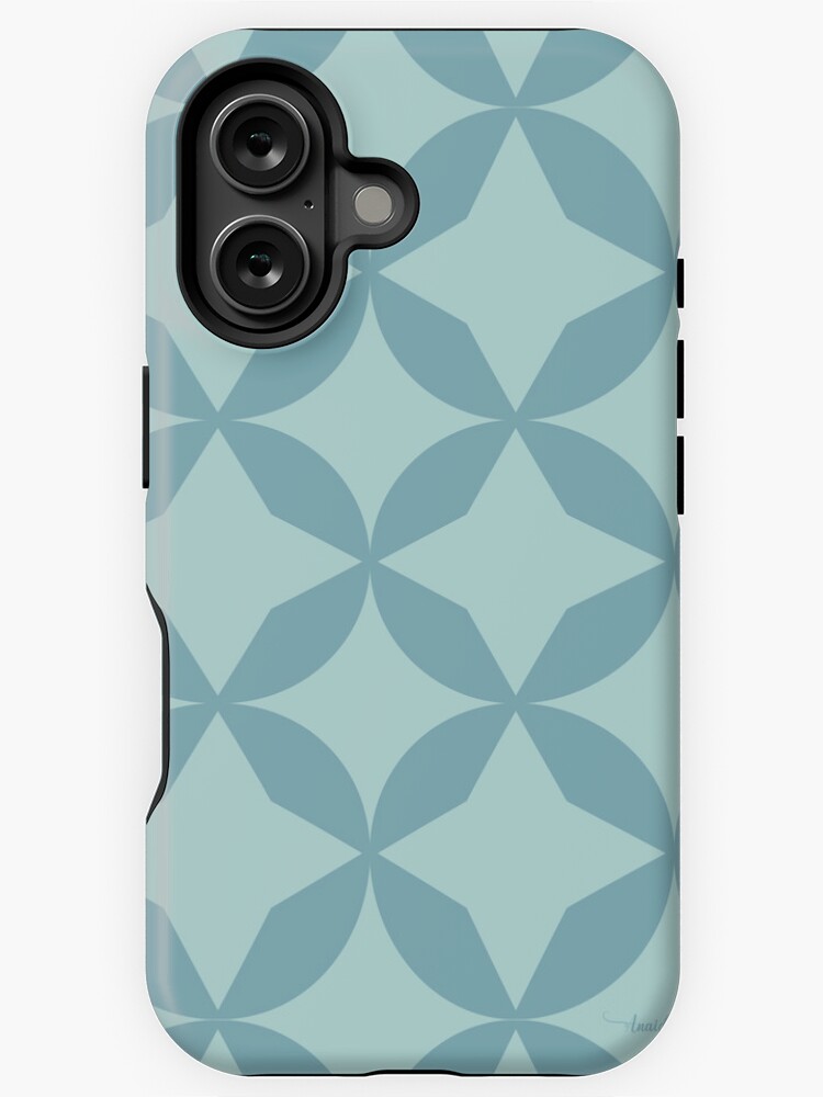 Imagen 1 de 4, Funda de iPhone con la obra Geometric Azul, diseñada y vendida por AnaidZahori.