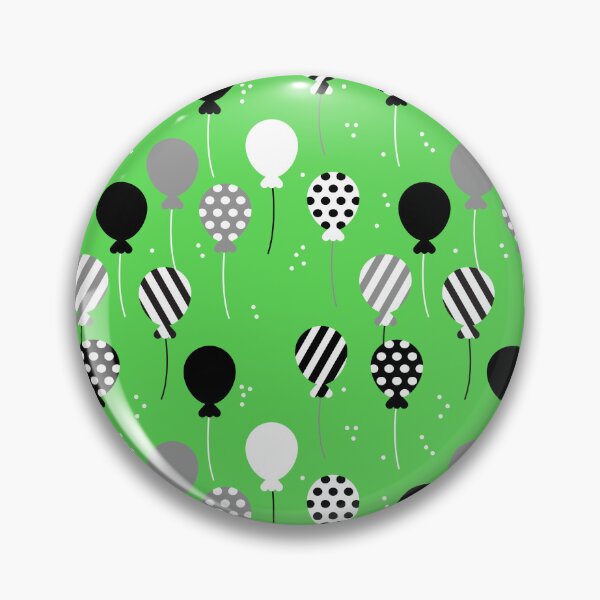 Artikelvorschau, Party Balloons - Green entworfen und verkauft von Rainbows Galore.
