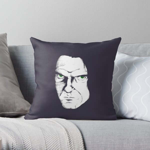 Peter Steele Extreme Closeup Play Girl Art Pillow A Soft Fluffy