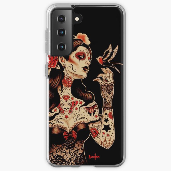 Day of the Dead Art, Day of the Dead Picture ,Dia De Los Muertos Samsung Galaxy Soft Case