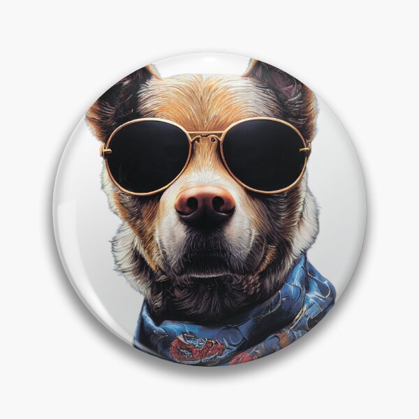 Item preview, Labrador in ascot and sunglasses designed and sold by Hoity-Toity.