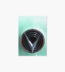 Retro chrome Buick V radiant decoration Art Board