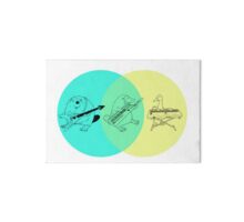 quot keytar platypus venn diagram quot stickers by guyblank venn diagram duck beaver platypus