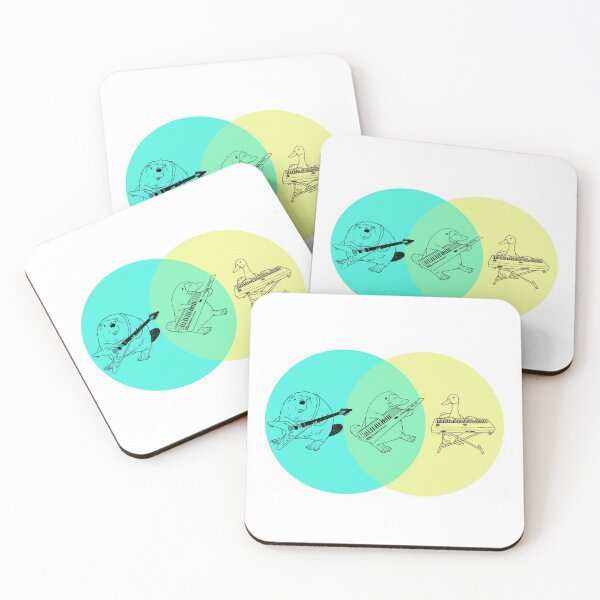 Item preview, Keytar Platypus Venn Diagram designed and sold by GuyBlank.