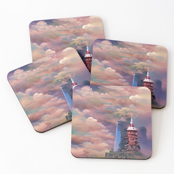 Item preview, castle under the pink sky designed and sold by OverAltruist.