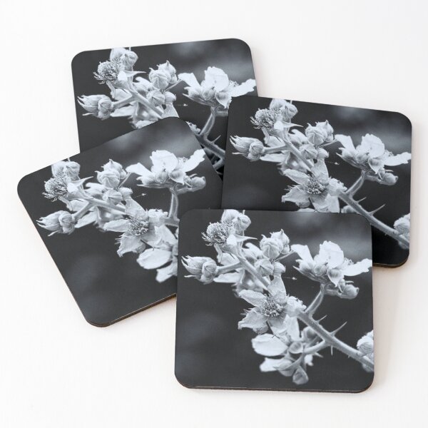 Item preview, flowers black and white designed and sold by Francespoppy.