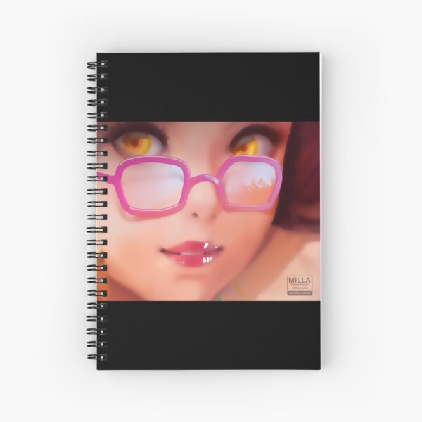 SUDOKU PASSION | "Milla - close-up" - original merchandise Spiral Notebook