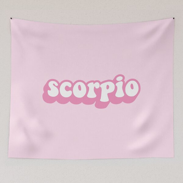 Item preview, Scorpio Pink Text designed and sold by OldDannyBrown.