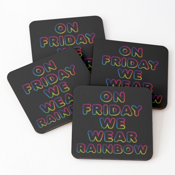 Item preview, On Friday We Wear Rainbow designed and sold by designerpriti.