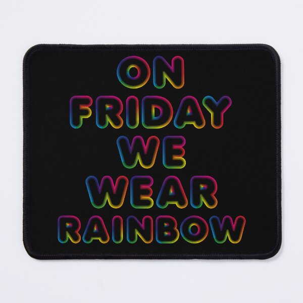 Item preview, On Friday We Wear Rainbow designed and sold by designerpriti.