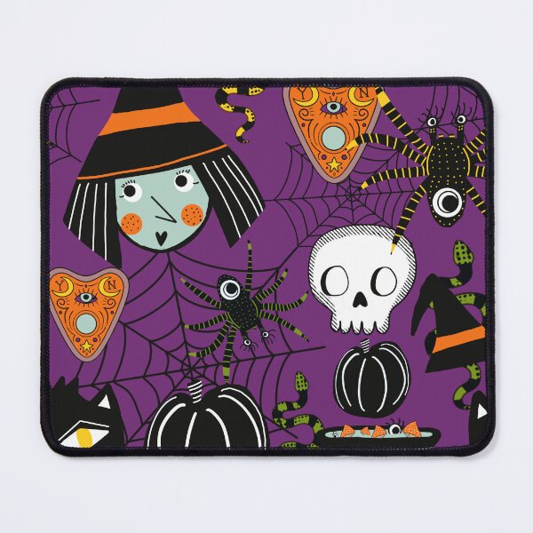 Item preview, Halloween Cute Witch Purple designed and sold by susycosta.
