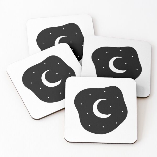 Item preview, moon art designed and sold by Pinkbrushco.