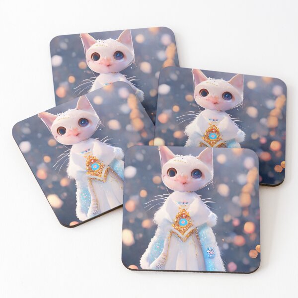 Item preview, Snow Queen With Cat Head designed and sold by Pet Shelter.