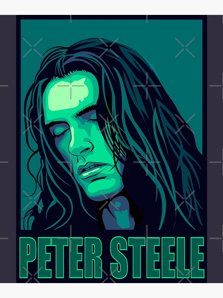 Disover Pink Hip Hop Peter Steele Premium Matte Vertical Poster