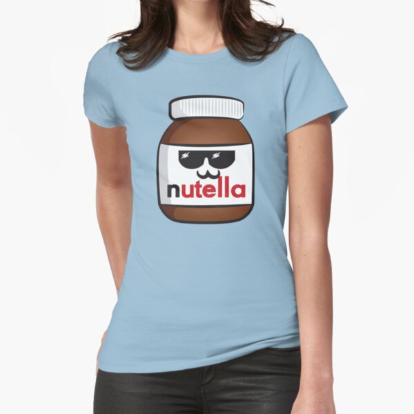 Nutella face 6 Fitted T-Shirt