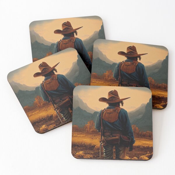 Item preview, Western Portrait Painting Western Guy Cowboy Painting Digital Art 7 designed and sold by piXn-.