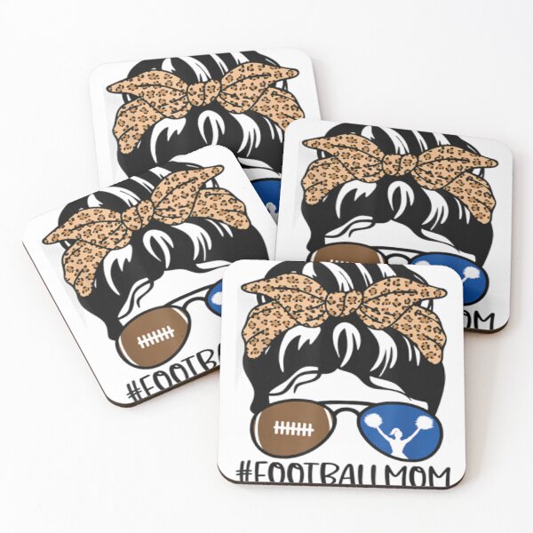 Item preview, Football Mom Messy Bun Sunglasses Leopard Bandana Game Costume for Mother designed and sold by selimane.