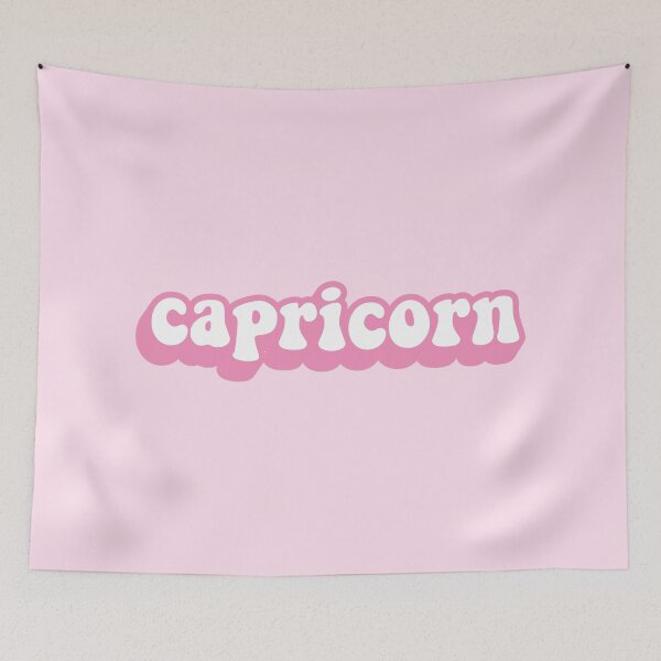 Item preview, Capricorn Pink Text designed and sold by OldDannyBrown.