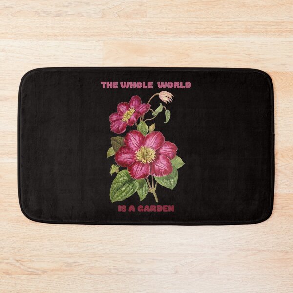 Item preview, THE WHOLE WORLD IS A GARDEN designed and sold by netdota.