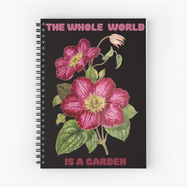 Item preview, THE WHOLE WORLD IS A GARDEN designed and sold by netdota.
