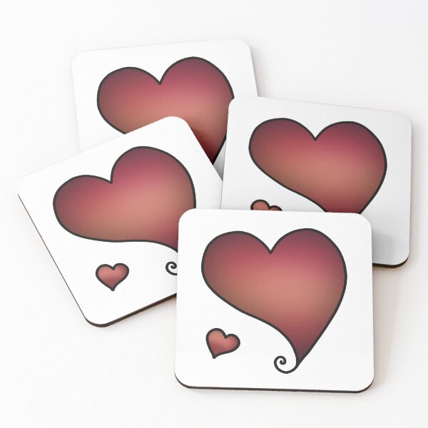 Item preview, Heart red blended designed and sold by Krista Robertson.