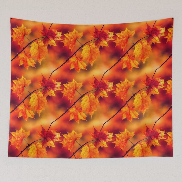 Item preview, Autumn Leaves Nature Abstract 2 designed and sold by lematworks.