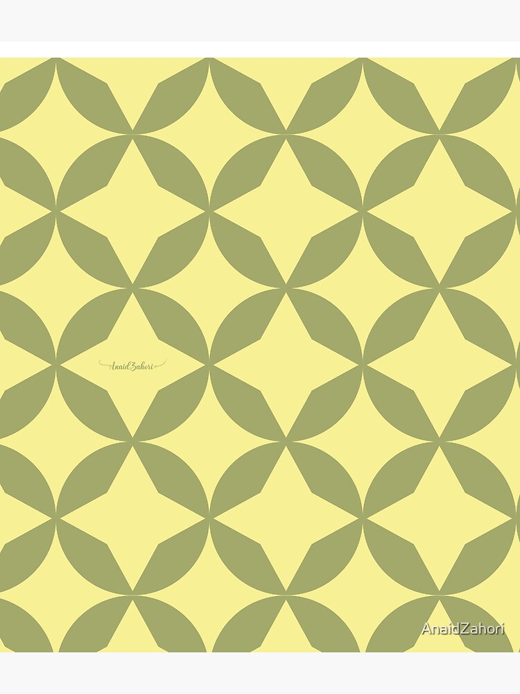Imagen 3 de 3, Mochila con la obra Geometric Amarillo, diseñada y vendida por AnaidZahori.