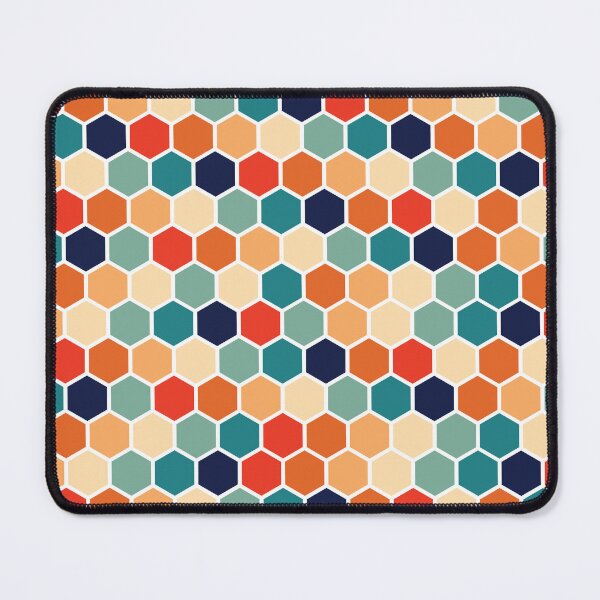 Item preview, Retro Vintage Hexagon Pattern designed and sold by alifart.