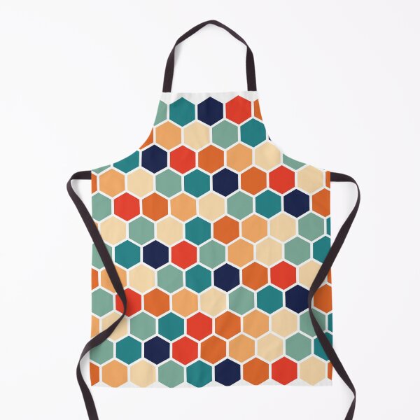 Item preview, Retro Vintage Hexagon Pattern designed and sold by alifart.