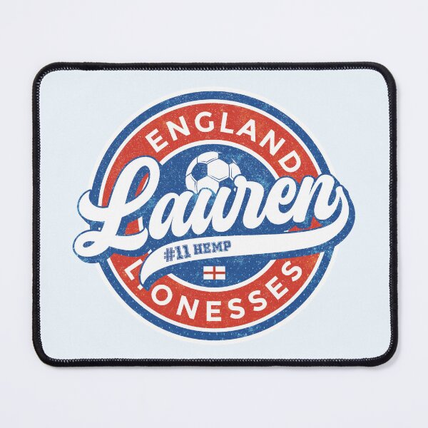 Item preview, Lauren Hemp England Lionesses Football Badge (round) designed and sold by Numero14.