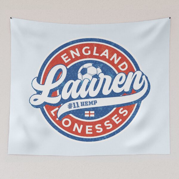 Item preview, Lauren Hemp England Lionesses Football Badge (round) designed and sold by Numero14.