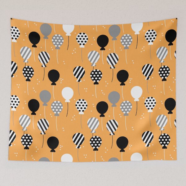 Artikelvorschau, Party Balloons - Orange entworfen und verkauft von Rainbows Galore.