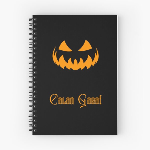 Item preview, Calan gaeaf  pumpkin face - Funny Happy Halloween Welsh Wales designed and sold by SwifTech.