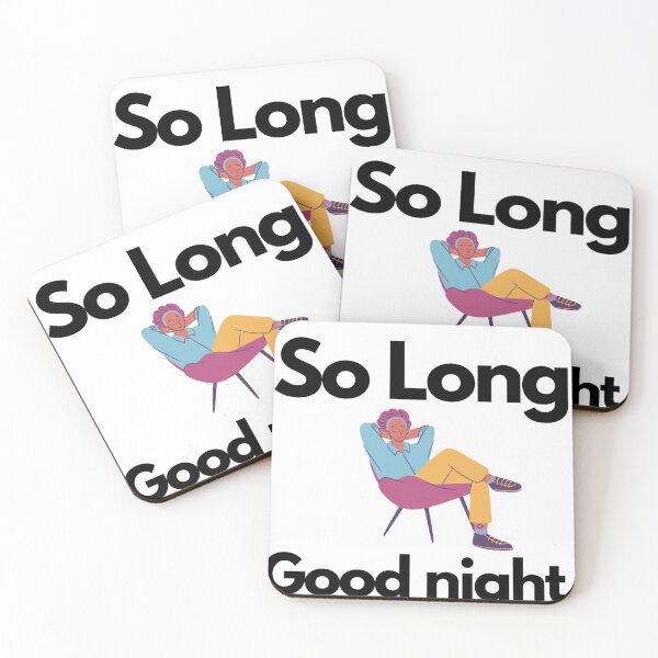 Item preview, So Long And Good Night Essentials & Products. designed and sold by Kalash12.