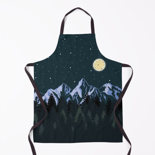 Item preview, Mountains Starry Night designed and sold by alifart.