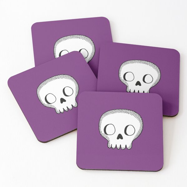 Item preview, Cute Skull Purple designed and sold by susycosta.