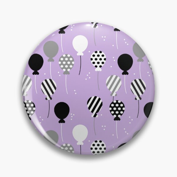 Artikelvorschau, Party Balloons - Purple entworfen und verkauft von Rainbows Galore.
