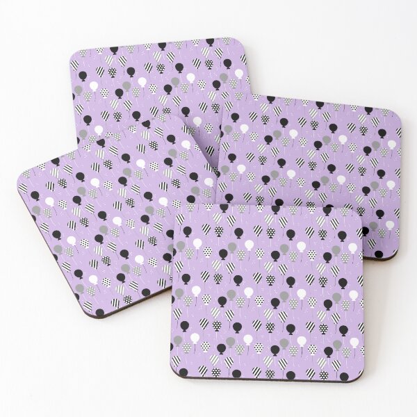 Artikelvorschau, Party Balloons - Purple entworfen und verkauft von Rainbows Galore.
