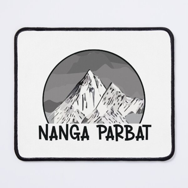 Item preview, Black and White Nanga Parbat designed and sold by Unaiza Khalid.